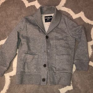 Oshkosh boy cardigan in grey